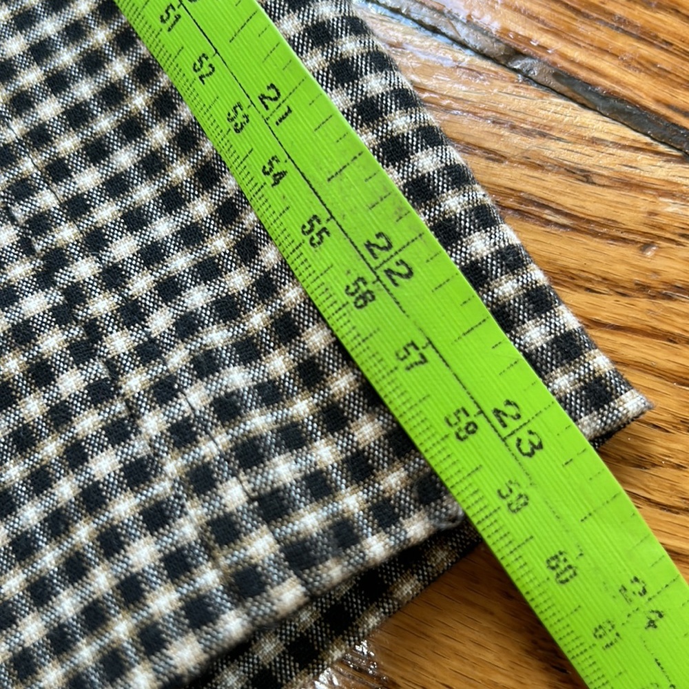 Bentley Arbuckle Vintage check jacket. Lined, brown/cream/black. Size 12. - Picture 13 of 13